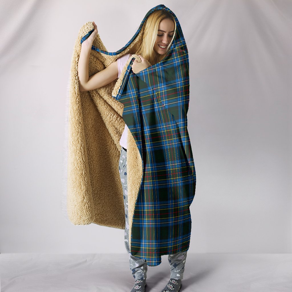 Cockburn Modern Tartan Hooded Blanket