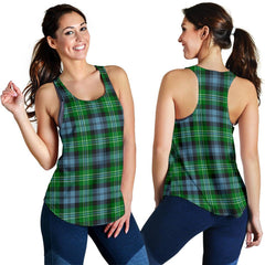 Arbuthnot Ancient Tartan Women Racerback Tank Top