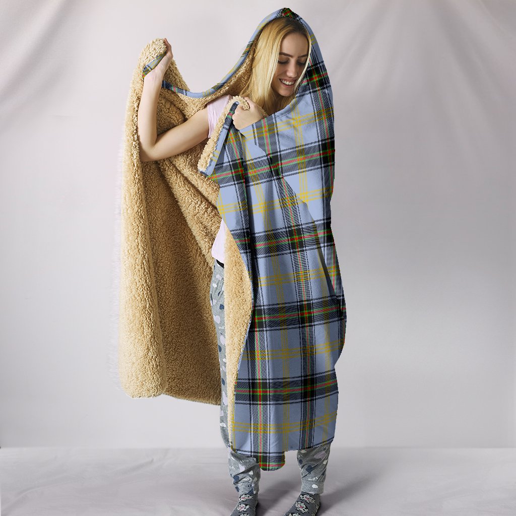 Bell of the Borders Tartan Hooded Blanket