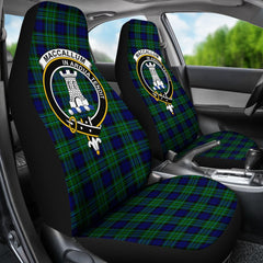 MacCallum (Malcolm) Tartan Crest Car Seat Cover