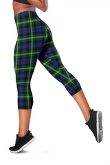 Baillie Modern Tartan Capris Leggings