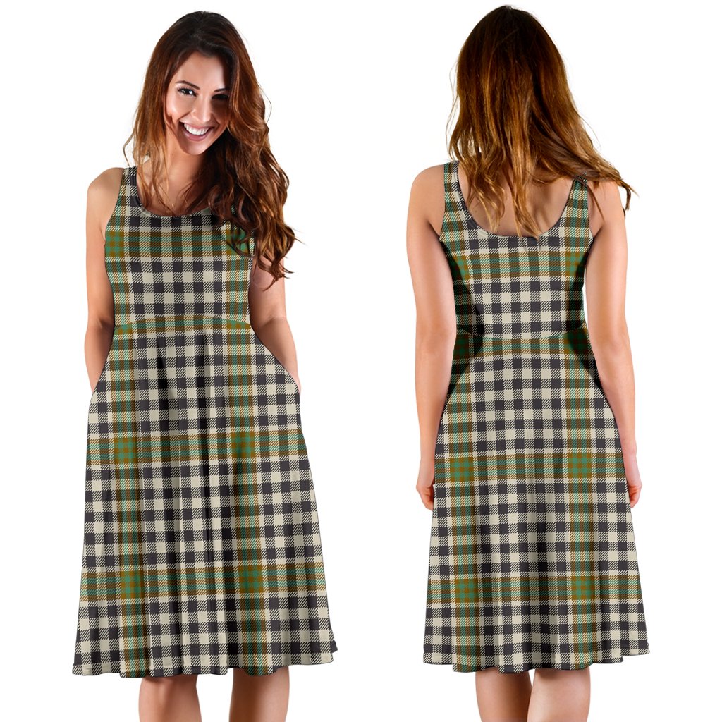 Burns Check Tartan Midi Dress