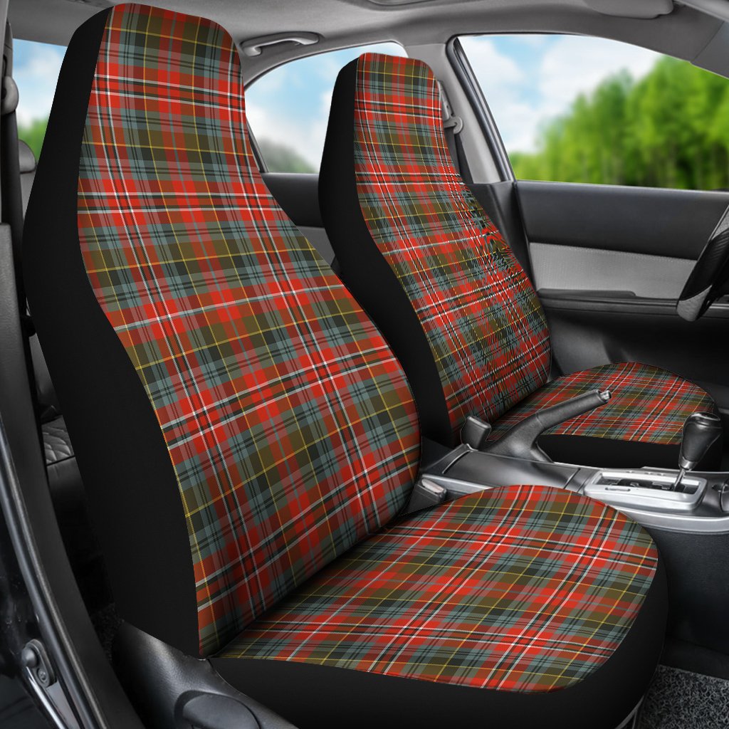 Macpherson Weathered Tartan Car Seat Cover