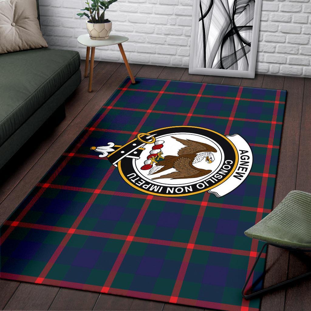 Agnew Tartan Crest Area Rug