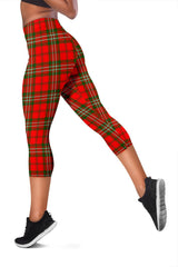 Scott Modern Tartan Capris Leggings