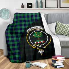 Abercrombie Tartan Crest Blanket Wave Style