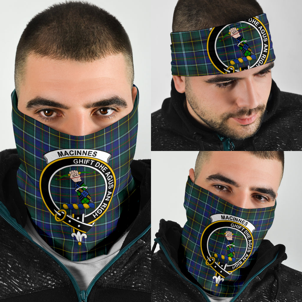 MacInnes Modern Tartan Crest Bandana - Neck Gaiter