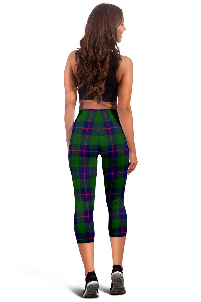 Shaw Modern Tartan Capris Leggings