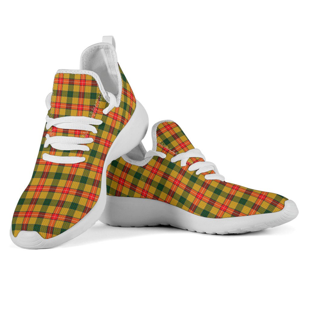 Baxter Family Tartan Mesh Knit Sneakers