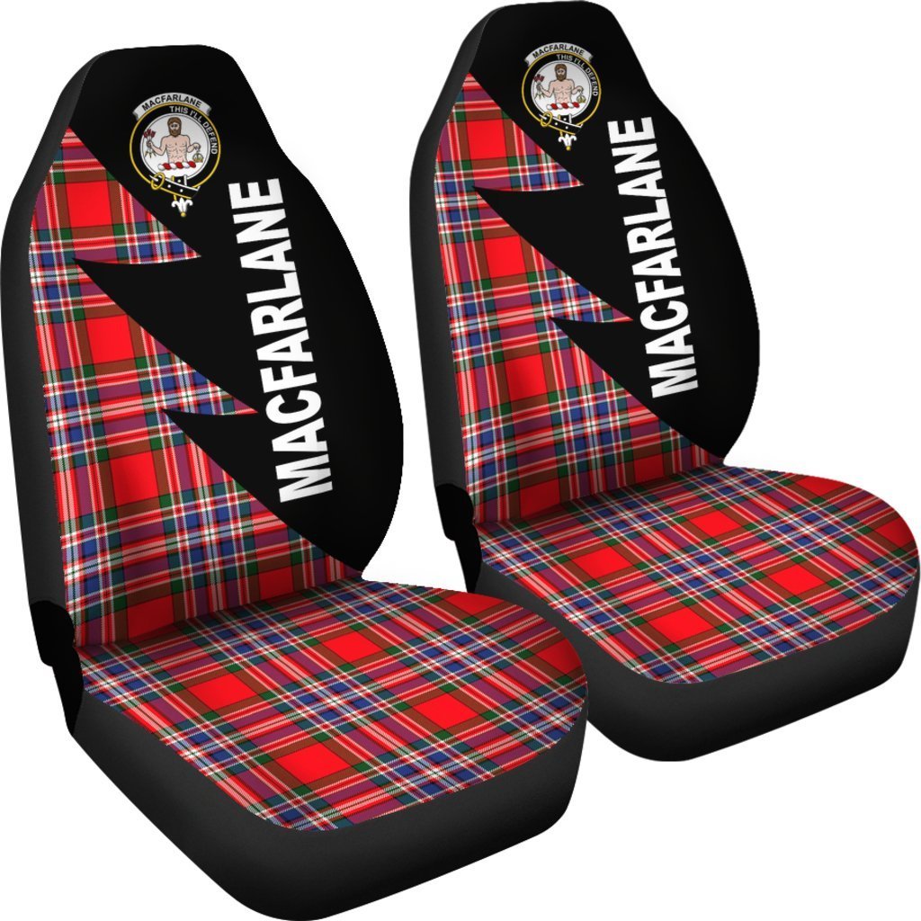 MacFarlane Tartan Crest Car seat cover