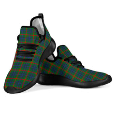 Aiton Family Tartan Mesh Knit Sneakers