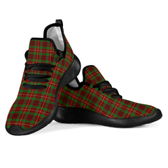 Ainslie Family Tartan Mesh Knit Sneakers