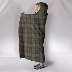 Outlander Fraser Tartan Hooded Blanket