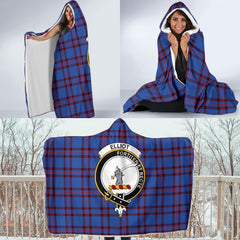 Elliot Tartan Crest Hooded Blanket