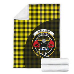 MacLeod of Lewis Family Modern Tartan Crest Blanket