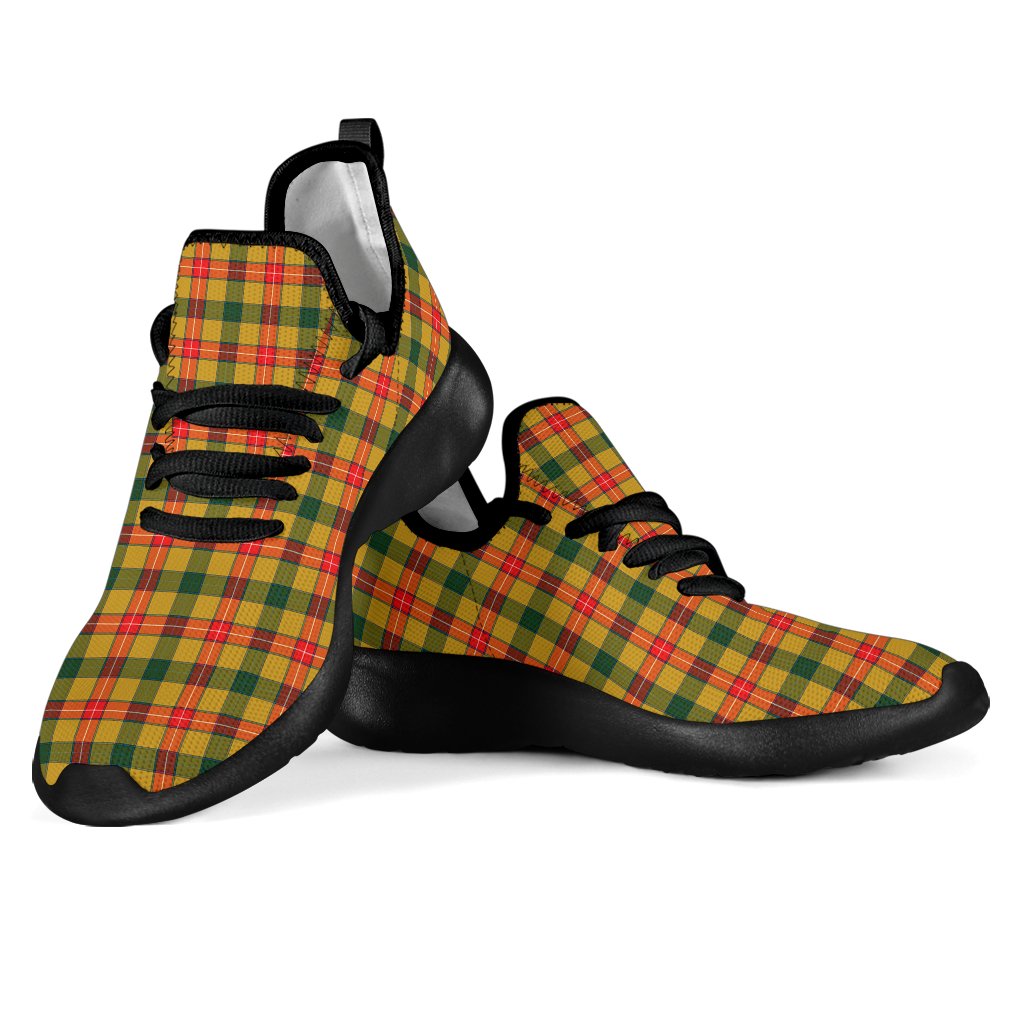 Baxter Family Tartan Mesh Knit Sneakers