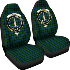 MacKay Modern Tartan Crest Car Seat Cover