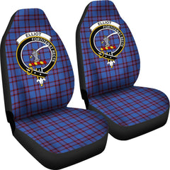 Elliot Tartan Crest Car Seat Cover