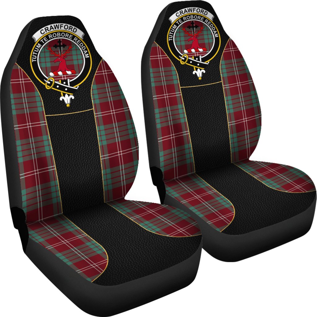 Crawford Tartan Crest Special Style Car Seat Cover