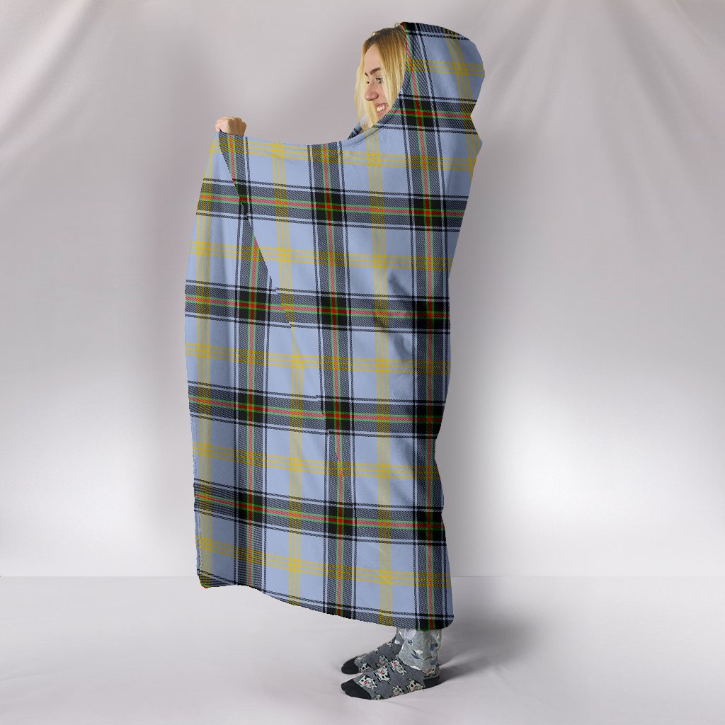 Bell of the Borders Tartan Hooded Blanket