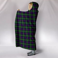 Malcolm (MacCallum) Tartan Hooded Blanket