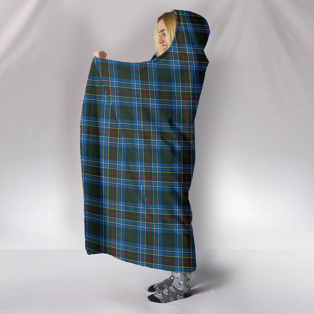 Cockburn Modern Tartan Hooded Blanket