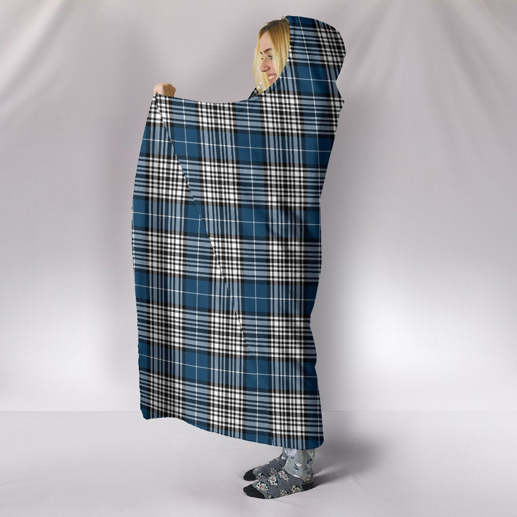 Napier Modern Tartan Hooded Blanket