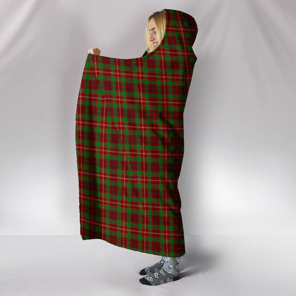 Ainslie Family Tartan Hooded Blanket