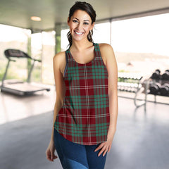 Crawford Modern Tartan Women Racerback Tank Top