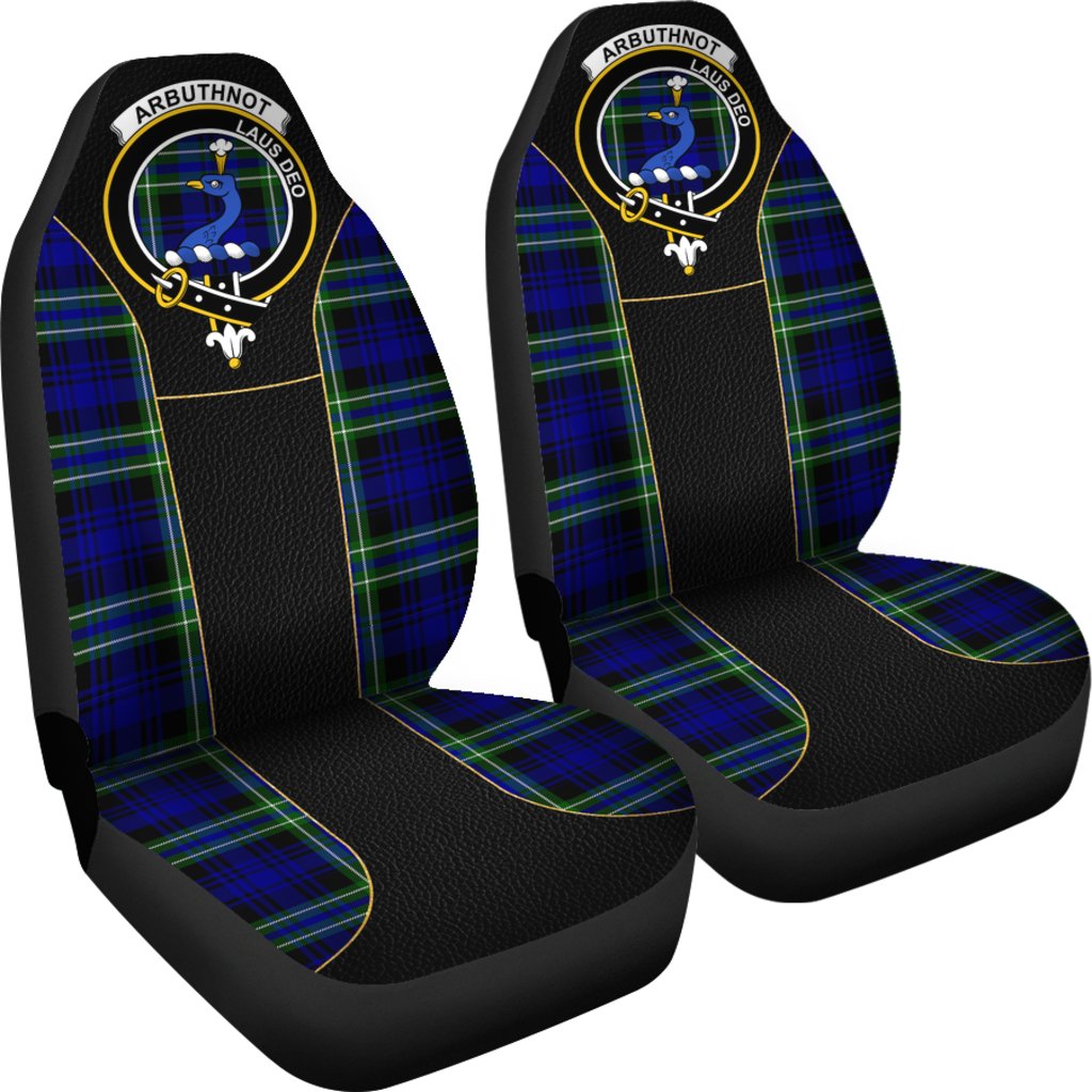 Arbuthnot Modern Tartan Crest Special Style Car Seat Cover