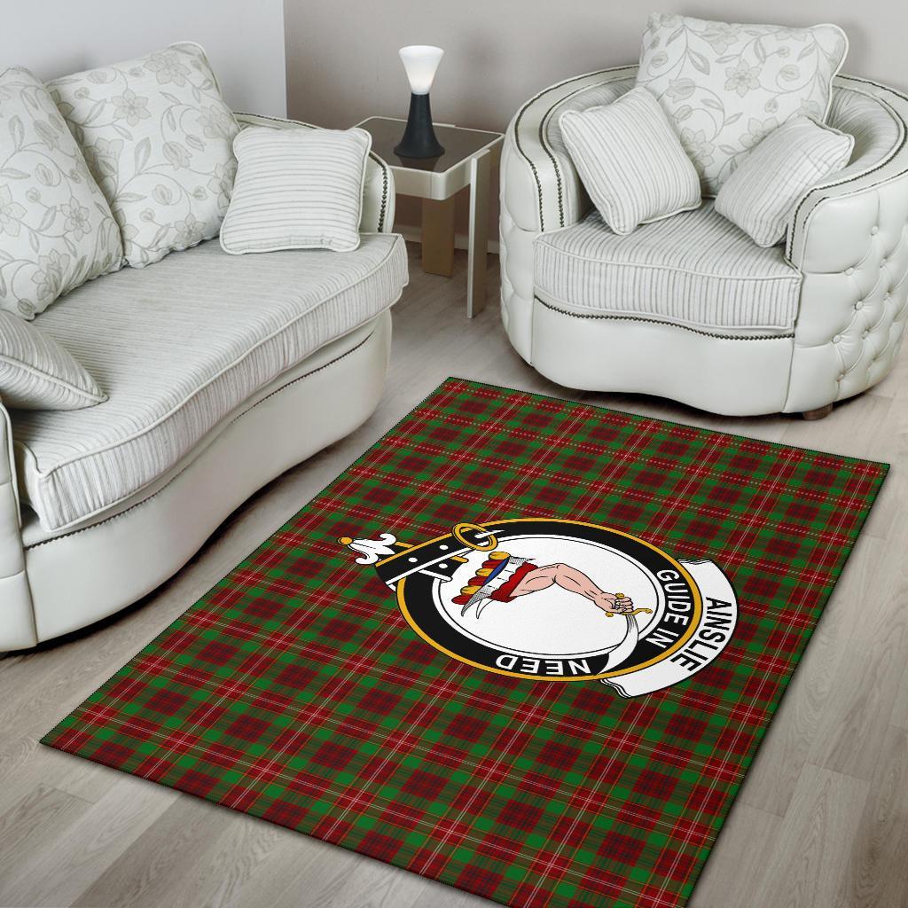 Ainslie Tartan Crest Area Rug