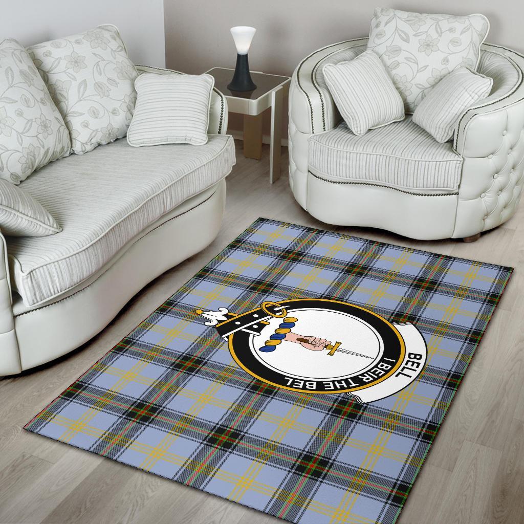 Bell Tartan Crest Area Rug