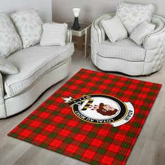 Adair Tartan Crest Area Rug