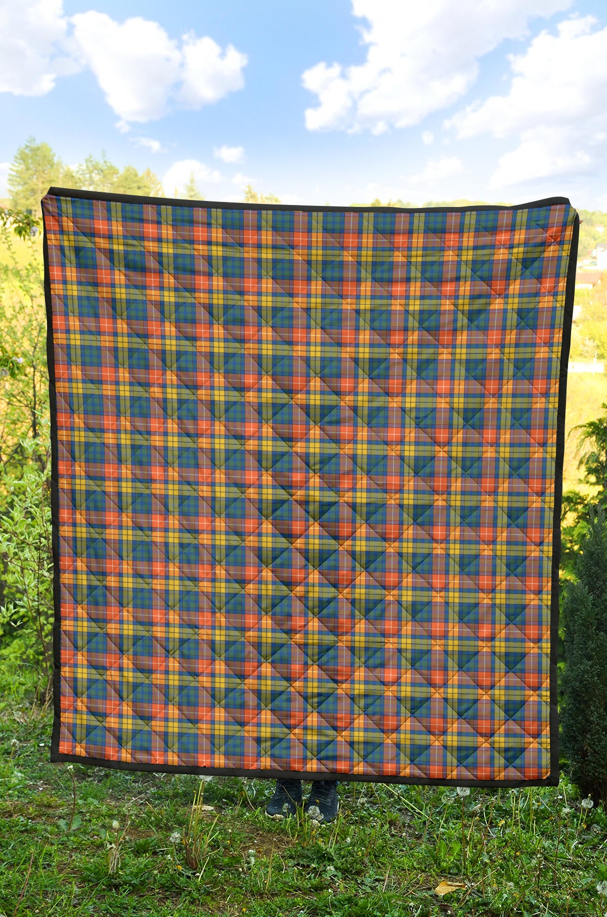 Buchanan Ancient Tartan Quilt