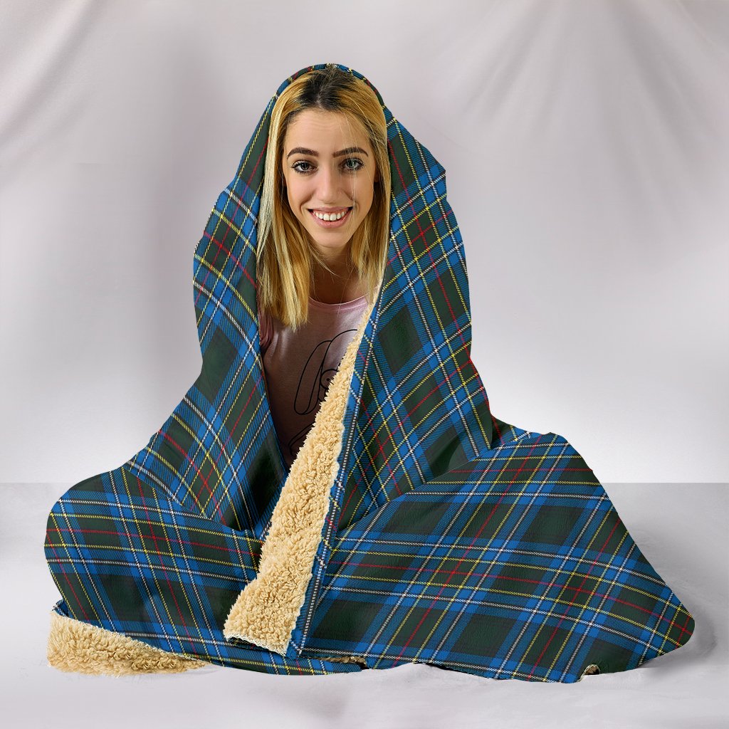 Cockburn Modern Tartan Hooded Blanket