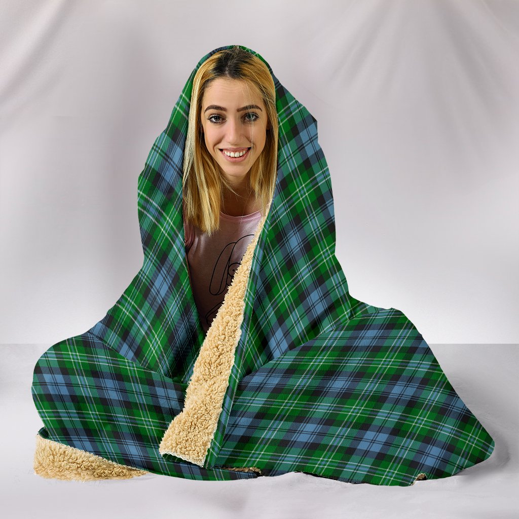 Arbuthnot Ancient Tartan Hooded Blanket