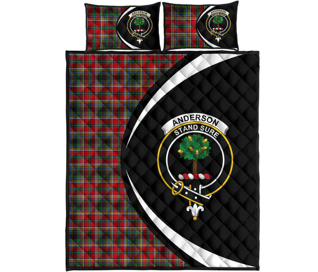 Anderson of Arbrake Tartan Crest Bedding Set