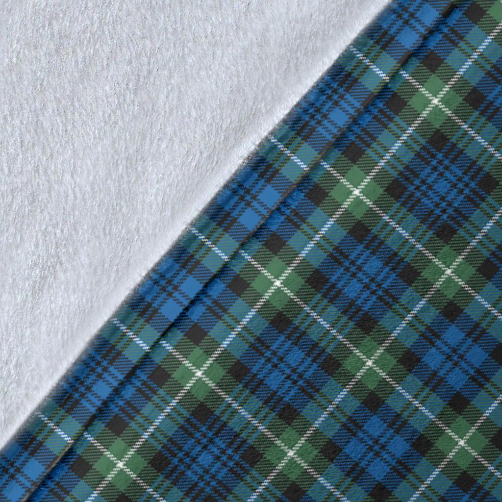 Lamont Ancient Tartan Crest Blanket - 3 Sizes