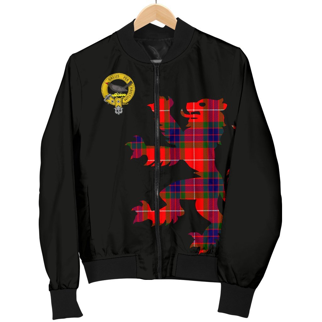 Abernethy Tartan Bomber Jacket Lion & Thistle