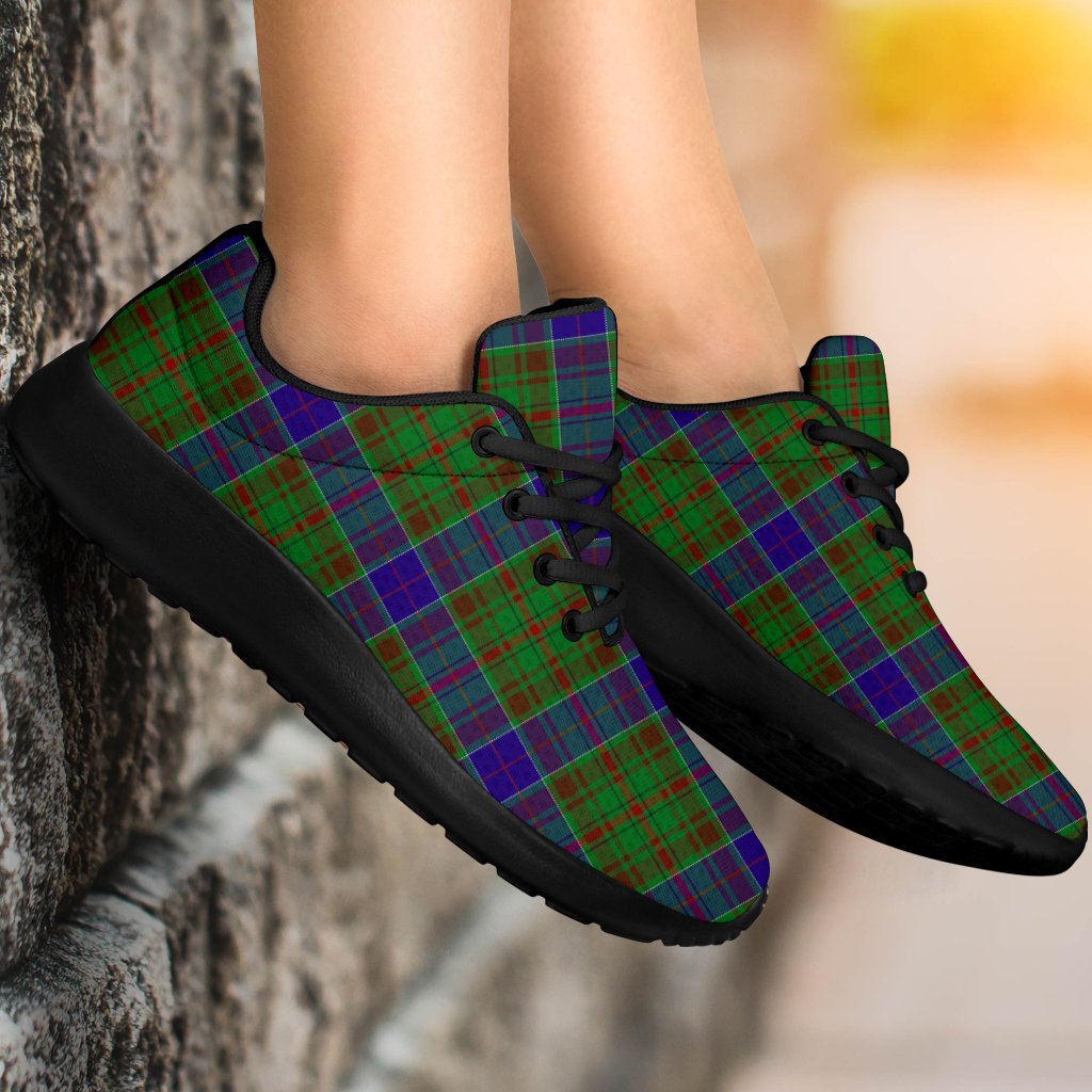 Adam Family Tartan Sporty Sneakers