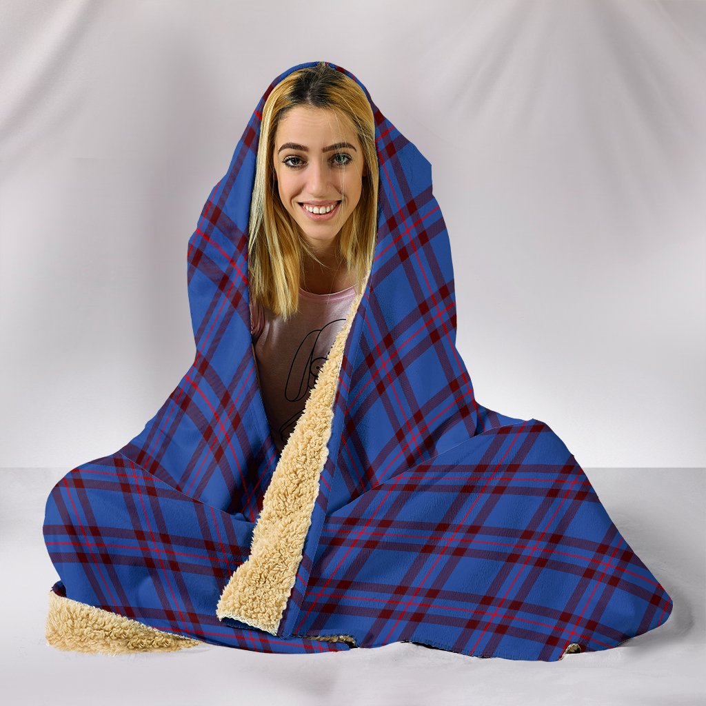 Elliot Modern Crest Hooded Blanket