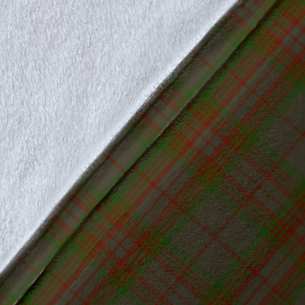 Gray Family Tartan Crest Blanket - 3 Sizes