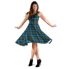 Fergusson Ancient Tartan Midi Dress