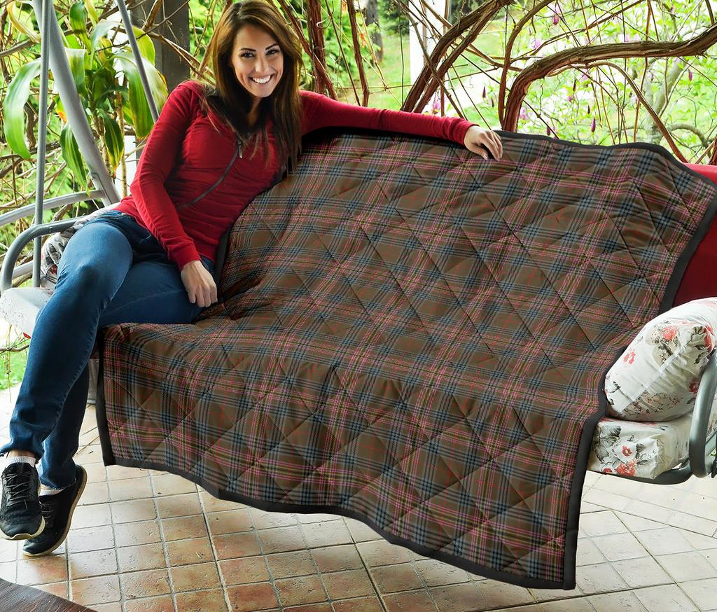 Kennedy Weathered Tartan Quilt