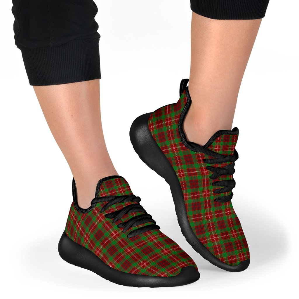 Ainslie Family Tartan Mesh Knit Sneakers