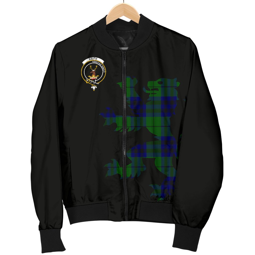 Keith Family Tartan Crest Bomber Jacket