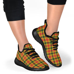 Baxter Family Tartan Mesh Knit Sneakers