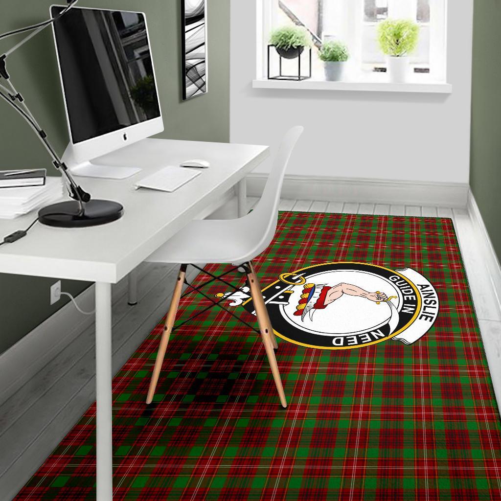 Ainslie Tartan Crest Area Rug