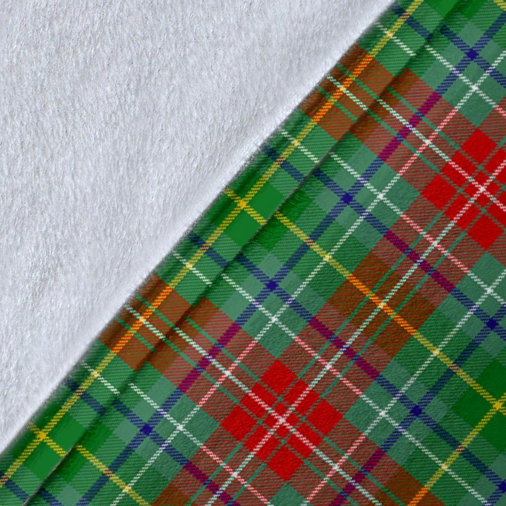 Muirhead Tartan Crest Blanket Wave Style