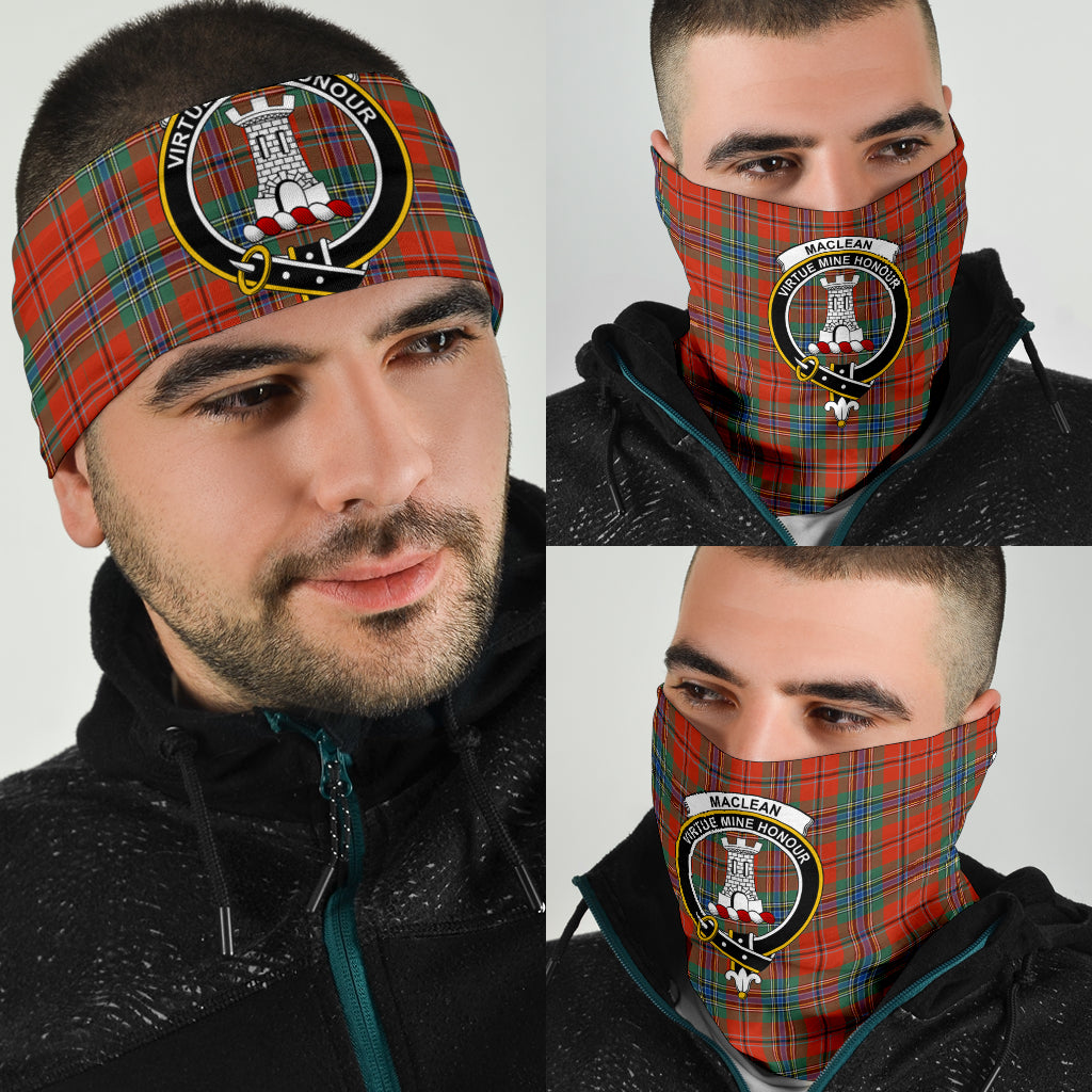 MacLean of Duart Ancient Tartan Crest Neck Gaiter - Bandana